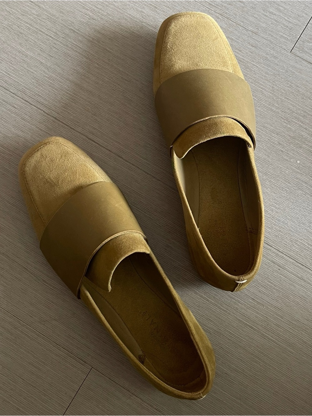 Clarks Olive Green Suede - Margot Loafer